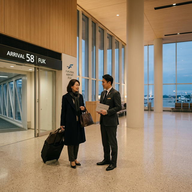 Secure Arrival at Fukuoka Airport